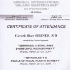 Op. Dr. Gerçek İlker Şiriner Kulak Burun Boğaz hastalıkları - KBB sertifikası