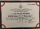 Op. Dr. Murat Yatman Kadın Hastalıkları ve Doğum sertifikası