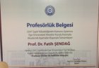 Prof. Dr. Fatih Şendağ Kadın Hastalıkları ve Doğum sertifikası