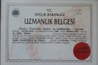 Op. Dr. Tülin Gürel Kocatepe Kadın Hastalıkları ve Doğum sertifikası