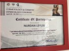 Op. Dr. Nurdan Okuyucuoğlu Leylek Medikal Estetik Tıp Doktoru sertifikası