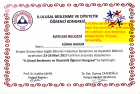 Dyt. Kübra Badem Karakoyun Diyetisyen sertifikası