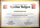 Dt. Hakan Azap Diş Hekimi sertifikası