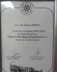 Uzm. Dr. Özlem Topal Erten Çocuk Sağlığı ve Hastalıkları sertifikası