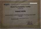 Uzm. Psk. Dan. Gönül Akın Psikolojik Danışman sertifikası