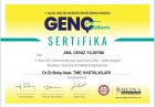 Dt. Anıl Deniz Yıldırım Diş Hekimi sertifikası