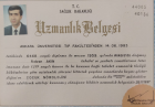 Prof. Dr. Rıdvan Akın Çocuk Sağlığı ve Hastalıkları sertifikası