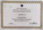 Uzm. Psk. Cemal Can Psikoloji sertifikası