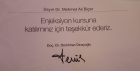 Uzm. Dr. Mehmet Ali Biçer Fiziksel Tıp ve Rehabilitasyon sertifikası