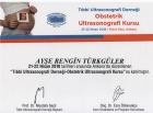 Uzm. Dr. Rengin Türkgüler Radyoloji sertifikası