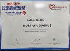 Doç. Dr. Mustafa Doğduş Kardiyoloji sertifikası