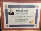 Dr. Adnan Atlı Medikal Estetik Tıp Doktoru sertifikası