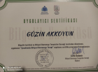 Psk. Güzin Akkoyun Psikoloji sertifikası