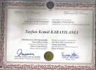 Psikoterapist Tayfun Kemal Karayılanlı Aile Danışmanı sertifikası