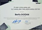 Uzm. Dr. Berfu Doğan Sertifikalı Medikal Estetik sertifikası