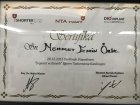 Uzm. Dt. Mehmet Emin Örük Diş Hekimi sertifikası