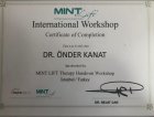 Dr. Önder Kanat Medikal Estetik Tıp Doktoru sertifikası