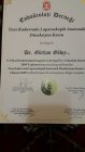 Op. Dr. Gürhan Gökçe Üroloji sertifikası