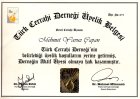 Op. Dr. Mehmet Yavuz Çapan Genel Cerrahi sertifikası