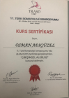 Uzm. Dr. Osman Adıgüzel Fiziksel Tıp ve Rehabilitasyon sertifikası