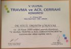 Op. Dr. Halil İbrahim Gökpınar Genel Cerrahi sertifikası