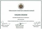 Doç. Dr. Hasan Erdem Genel Cerrahi sertifikası