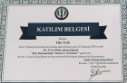 Psk. Filiz Tatlı Psikoloji sertifikası
