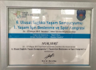 Dyt. Nur Sert Diyetisyen sertifikası