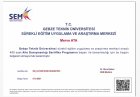 Çocuk Gelişim Uzmanı Merve Ata Ütebay Çocuk Gelişim Uzmanı sertifikası