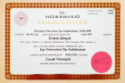 Uzm. Dr. Erdem Şimşek Çocuk Nörolojisi sertifikası