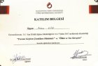 Uzm. Psk. Dan. Atike Ege Psikolojik Danışman sertifikası