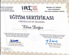 Dyt. Ebru Değer Diyetisyen sertifikası