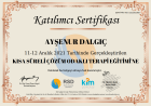 Uzm. Kl. Psk. Ayşenur Dalgıç Kanak Psikoloji sertifikası