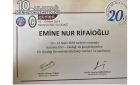 Doç. Dr. Emine Nur Rifaioğlu Dermatoloji sertifikası