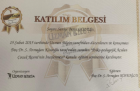 Psk. Saniye Berra Güzel Yaşar Psikoloji sertifikası