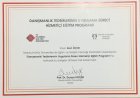 Dr. Akin Üçok Psikoloji sertifikası