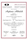 Uzm. Kl. Psk. Aydeniz Akbalık Psikoloji sertifikası