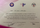 Yrd. Doç. Dr. Levent Mıhçıoğlu Kadın Hastalıkları ve Doğum sertifikası