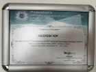 Op. Dr. Meryem Top Kadın Hastalıkları ve Doğum sertifikası