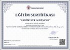 Psk. Cahide Nur Akyol Psikoloji sertifikası