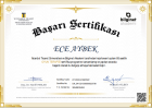 Psk. Ece Aybek Psikoloji sertifikası