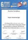 Dyt. Niyaz Karamanoğlu Diyetisyen sertifikası
