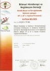 Uzm. Dr. Ayşen Türk Spor Hekimliği sertifikası