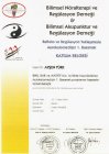 Uzm. Dr. Ayşen Türk Spor Hekimliği sertifikası