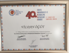 Uzm. Dr. Vildan Öğüt Çatak Dahiliye - İç Hastalıkları sertifikası