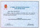 Prof. Dr. Ahmet Ziya Balta Genel Cerrahi sertifikası