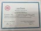 Op. Dr. Şebnem İnal Kadın Hastalıkları ve Doğum sertifikası