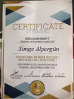 Psk. Simge Alpergün Psikoloji sertifikası