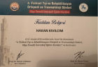 Op. Dr. Hakan Kıvılcım Ortopedi ve Travmatoloji sertifikası