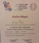 Doç. Dr. İrfan Eser Göğüs Cerrahisi sertifikası